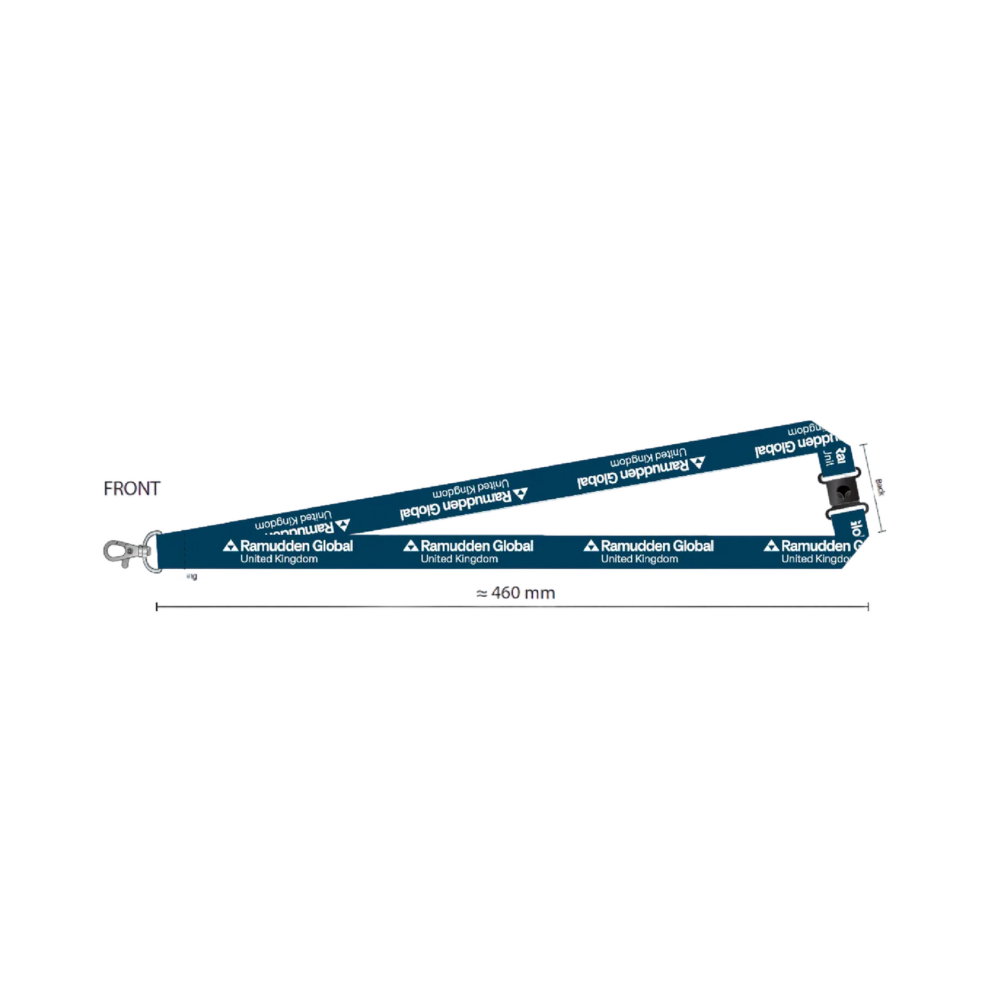 Chevron Ramudden Global Lanyards